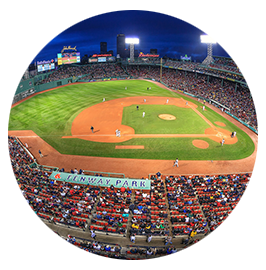 Una vista al Fenway Park con nuestro tour de Boston y Plymouth