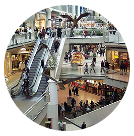 Tours en New Jersey, Centros Comerciales